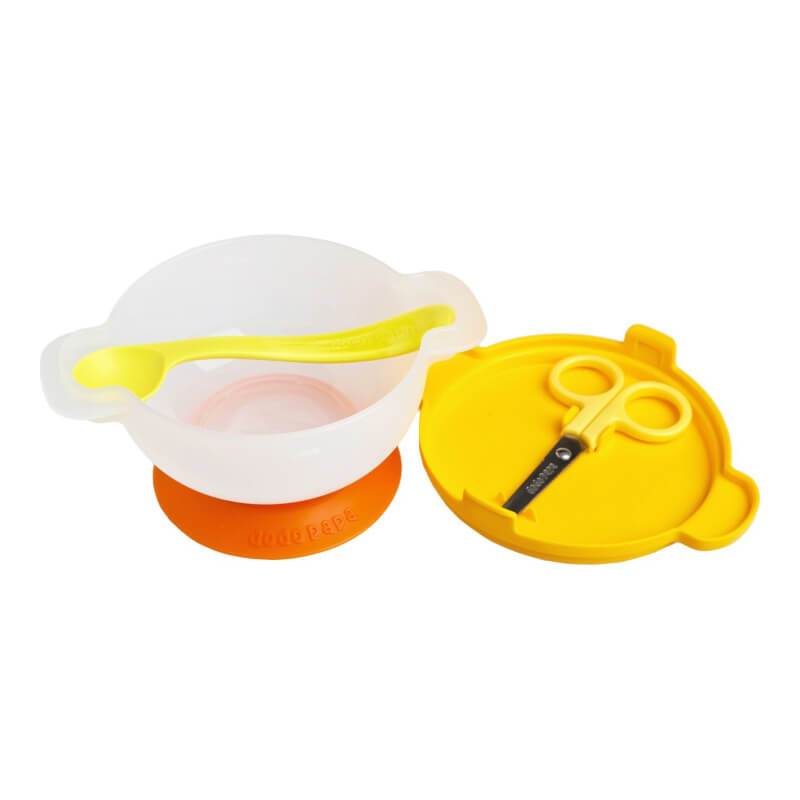 Dodo Papa Dining Out Bowl Set - Yellow (6 Months+)