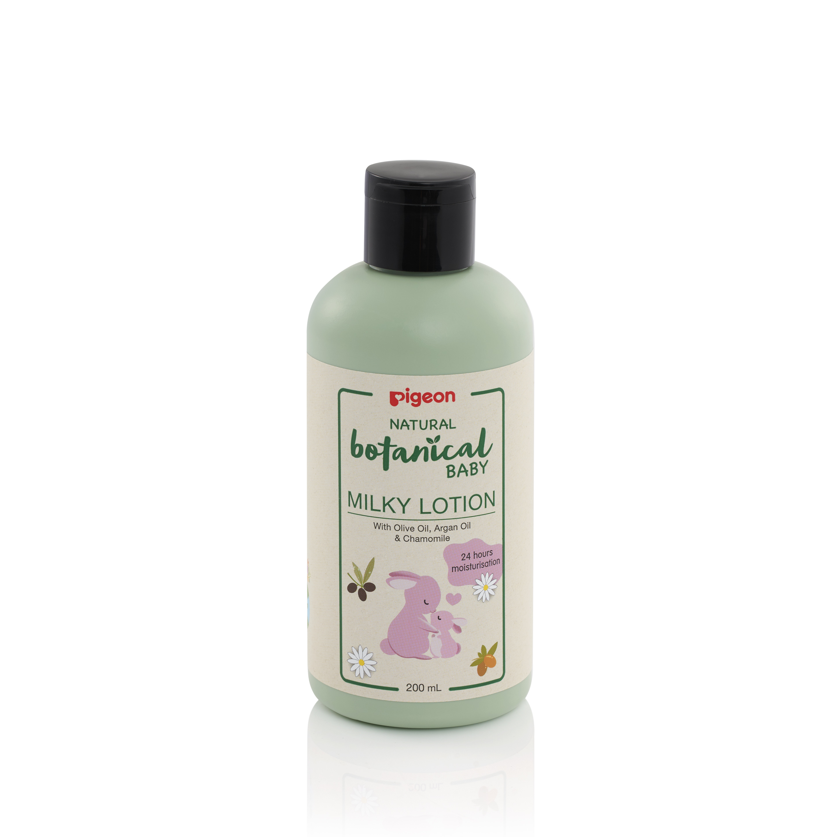 Pigeon Natural Botanical Baby Milky Lotion 200ml (PG-78411)