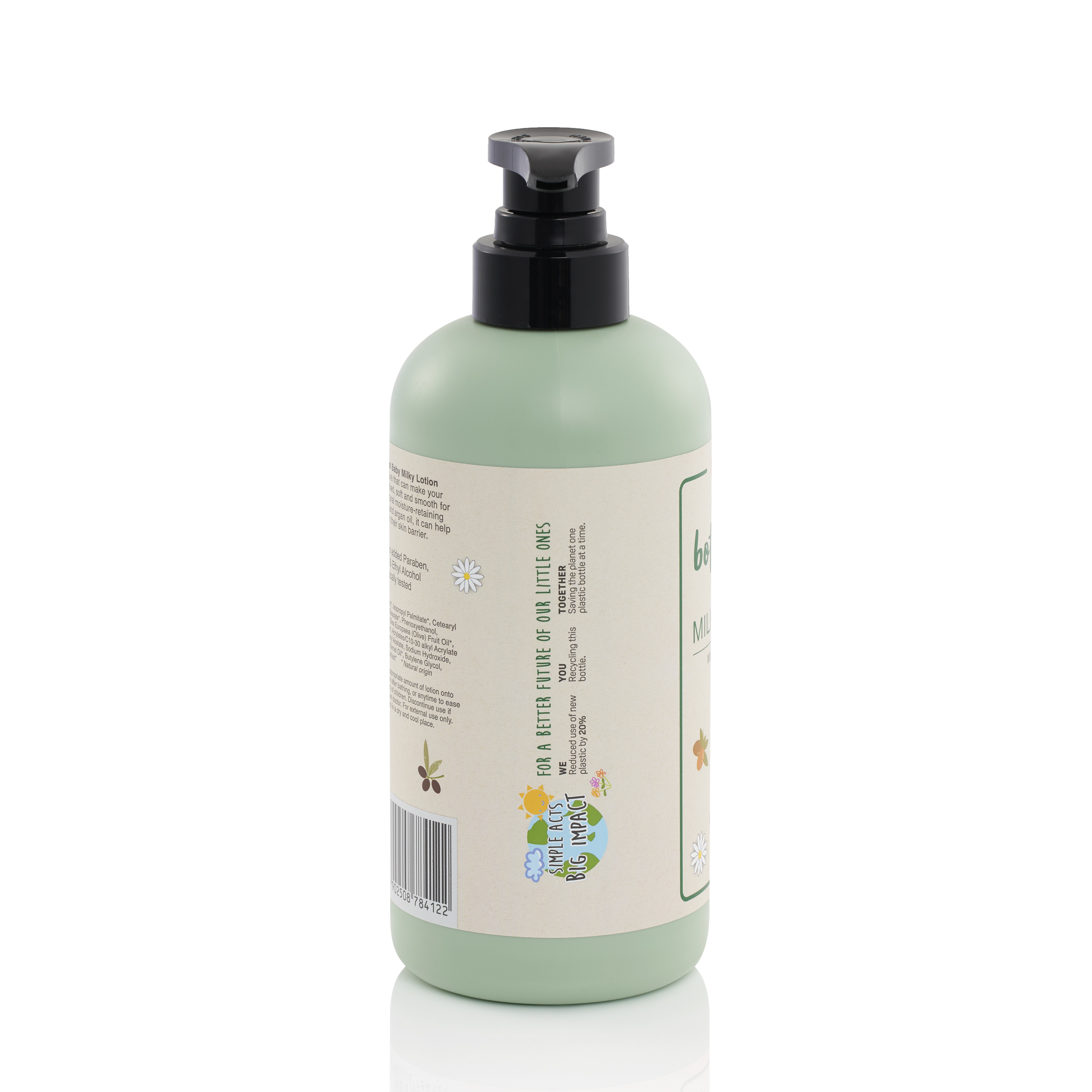 Pigeon Natural Botanical Baby Milky Lotion 500ml (PG-78412)