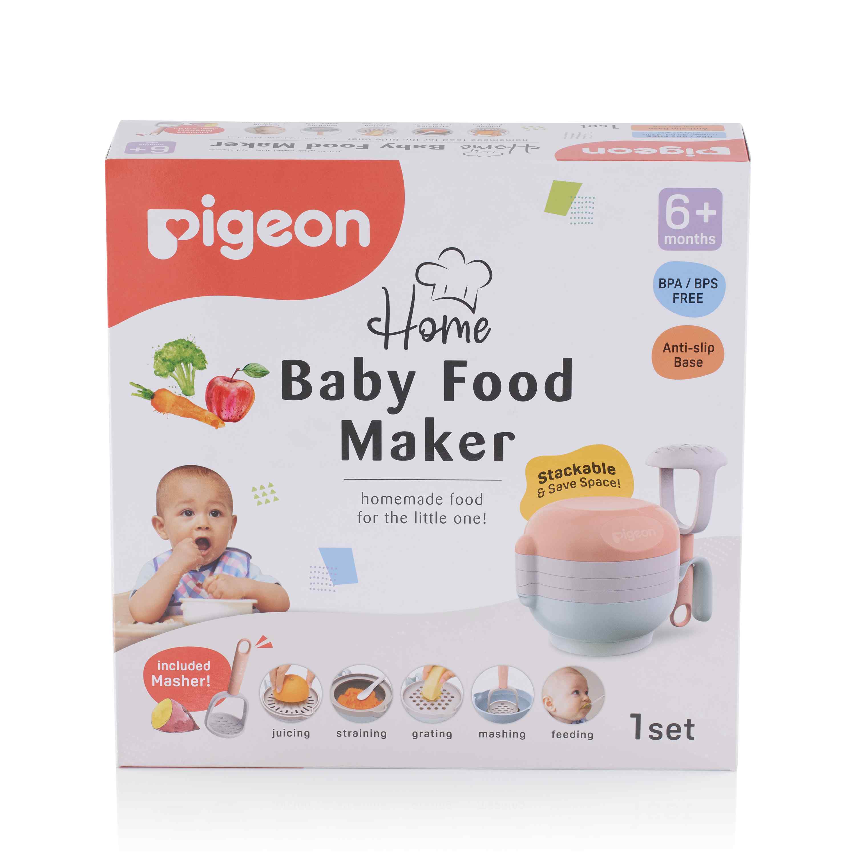 baby-fair Pigeon (D326) Home Baby Food Maker (PG-78416)