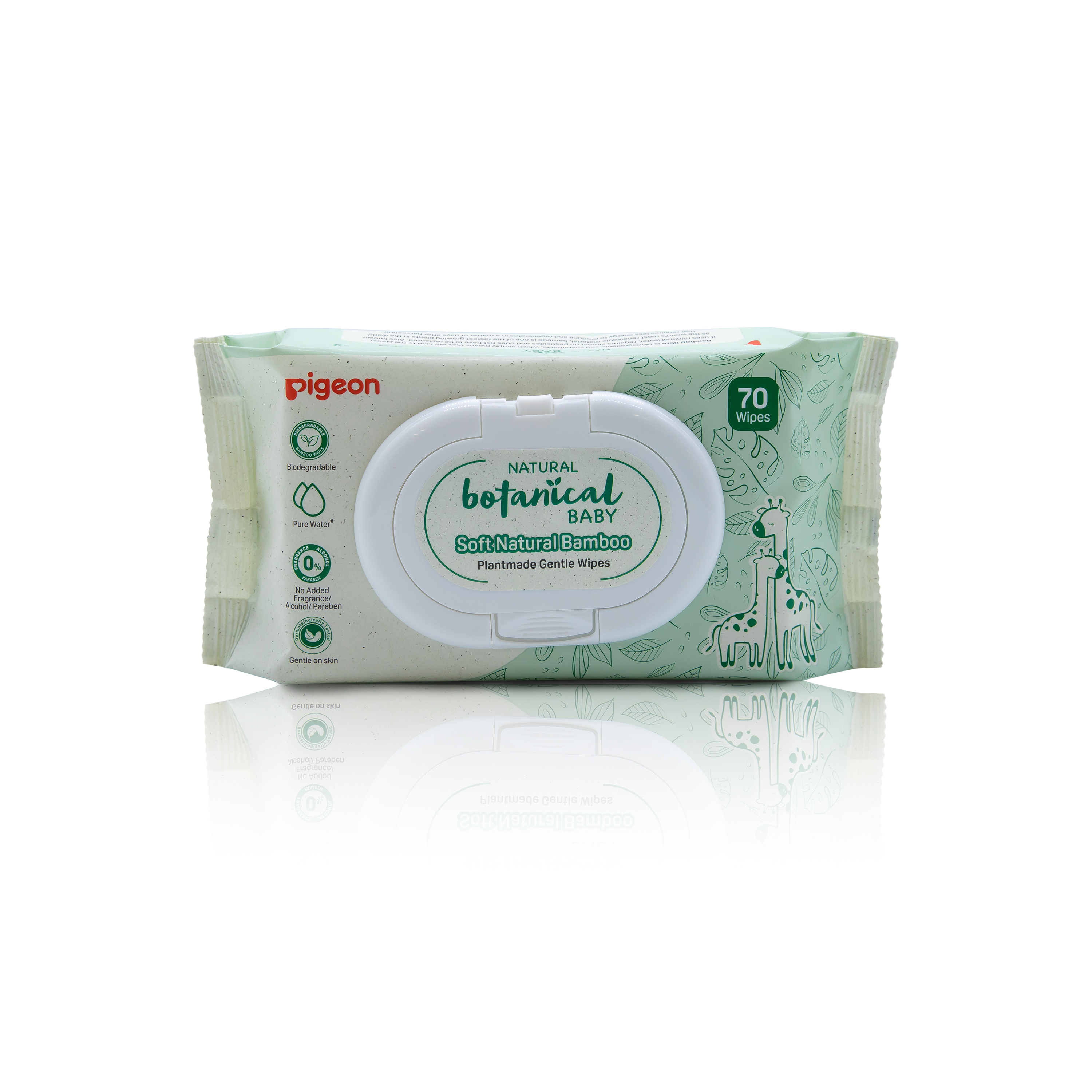 Pigeon Natural Botanical Baby Plantmade Gentle Wipes (PG-79419)