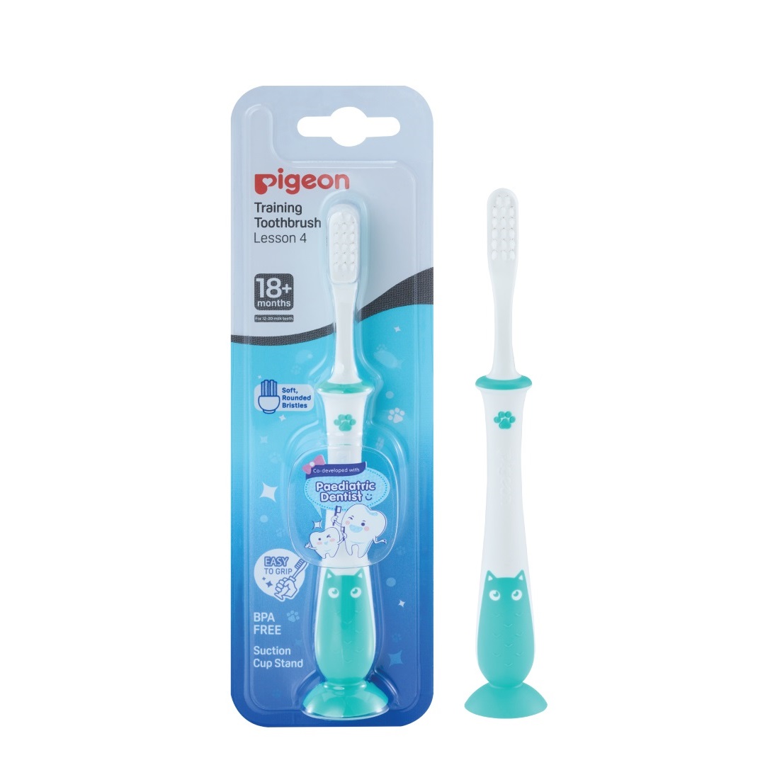 Pigeon Training Toothbrush Lesson 4 Mint (PG-79783)