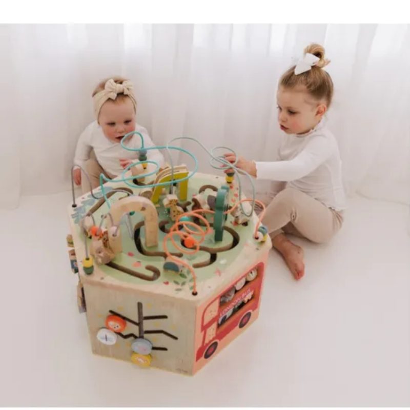 Bubble 7 in 1 Large Wooden Activity Centre