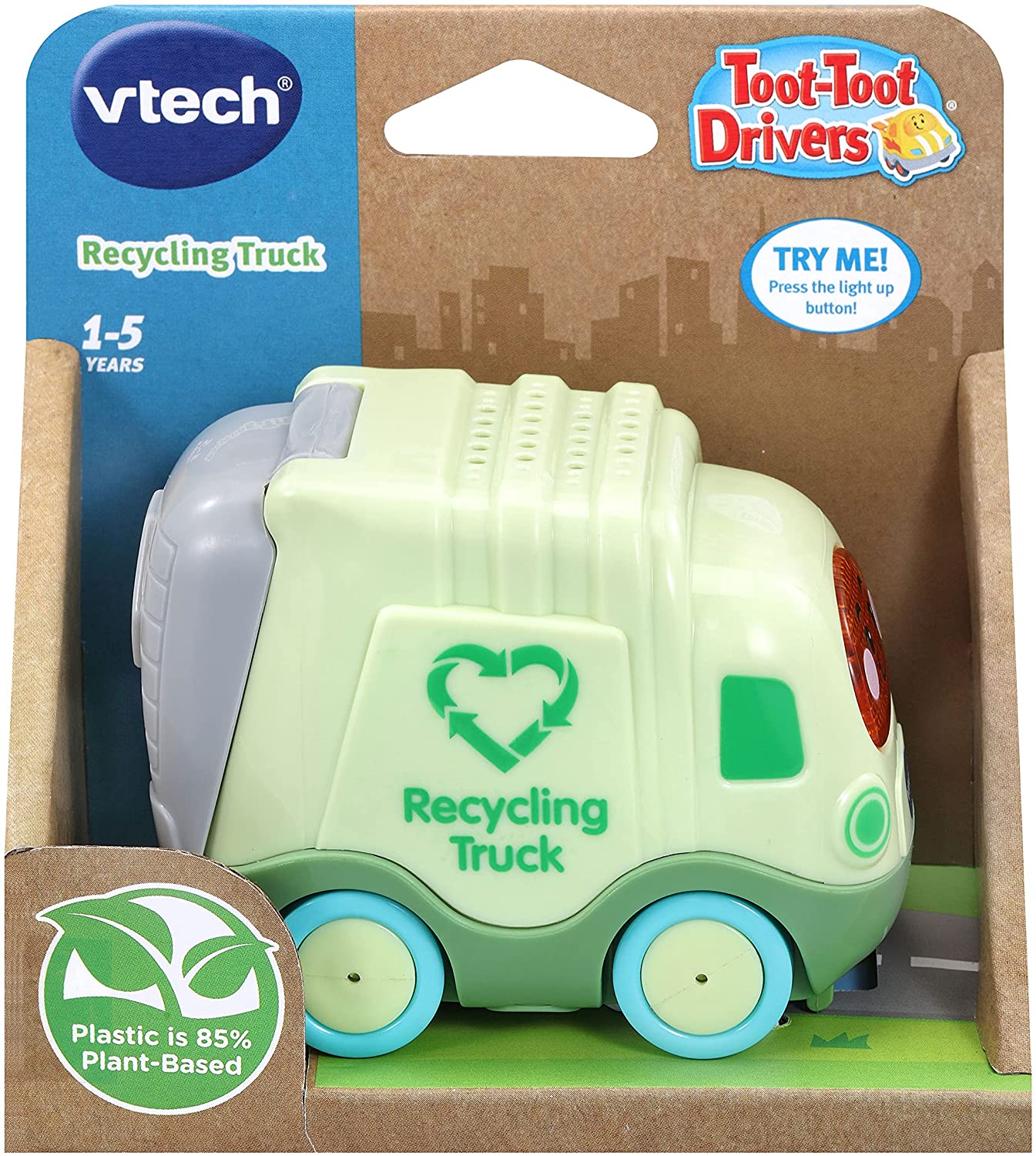 Vtech Toot Toot Recycling Truck (Green) (80-543603)