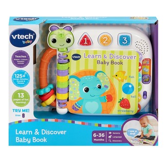 Vtech Learn & Discover Baby Book (80-574203)