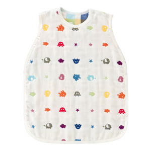 Twinkle Little Ones Sleeping Vest made with 6-Layers Gauze - In Cute Colours and Animal Pattern (0 - 2years old)