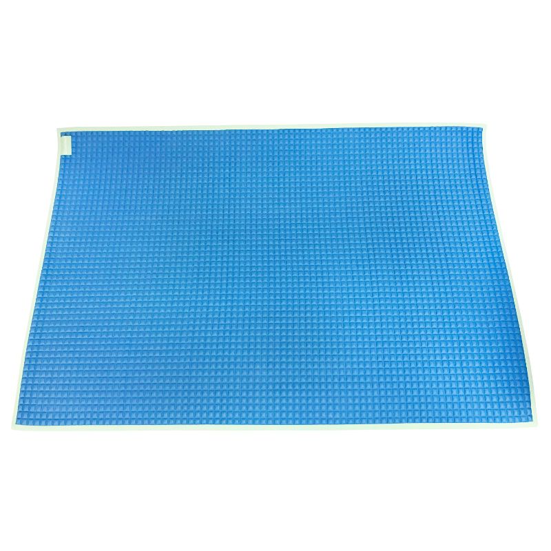 Lucky Baby Air-Filled™ Rubber Cot Sheet - Blue/Green