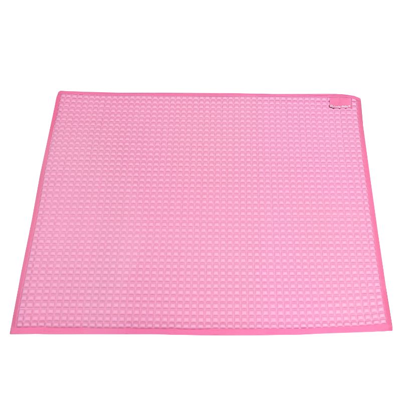 Lucky Baby Air-Filled™ Rubber Cot Sheet(Plain S) - PINK