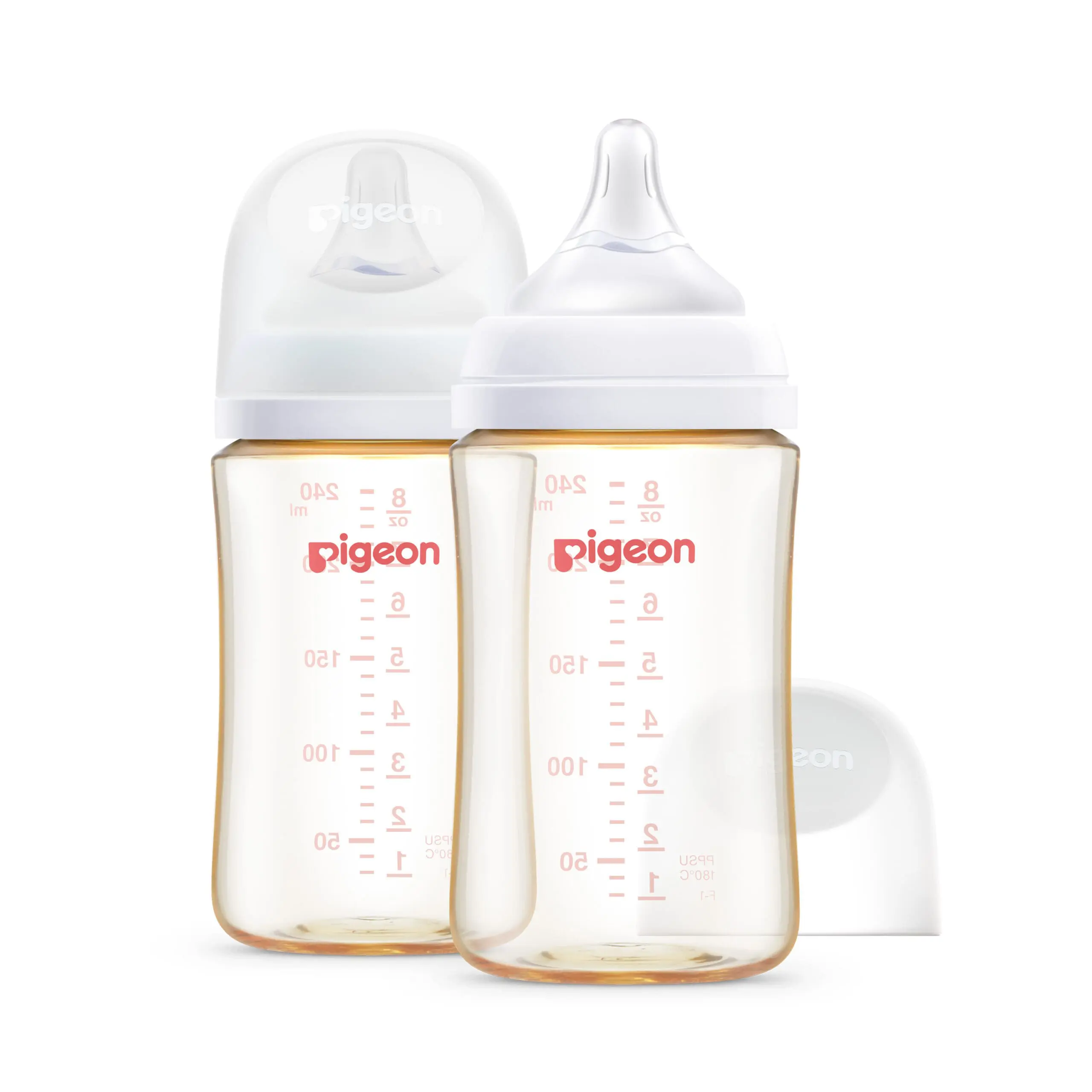 Pigeon PPSU 240ml Twin Pack Logo (PG-81276)