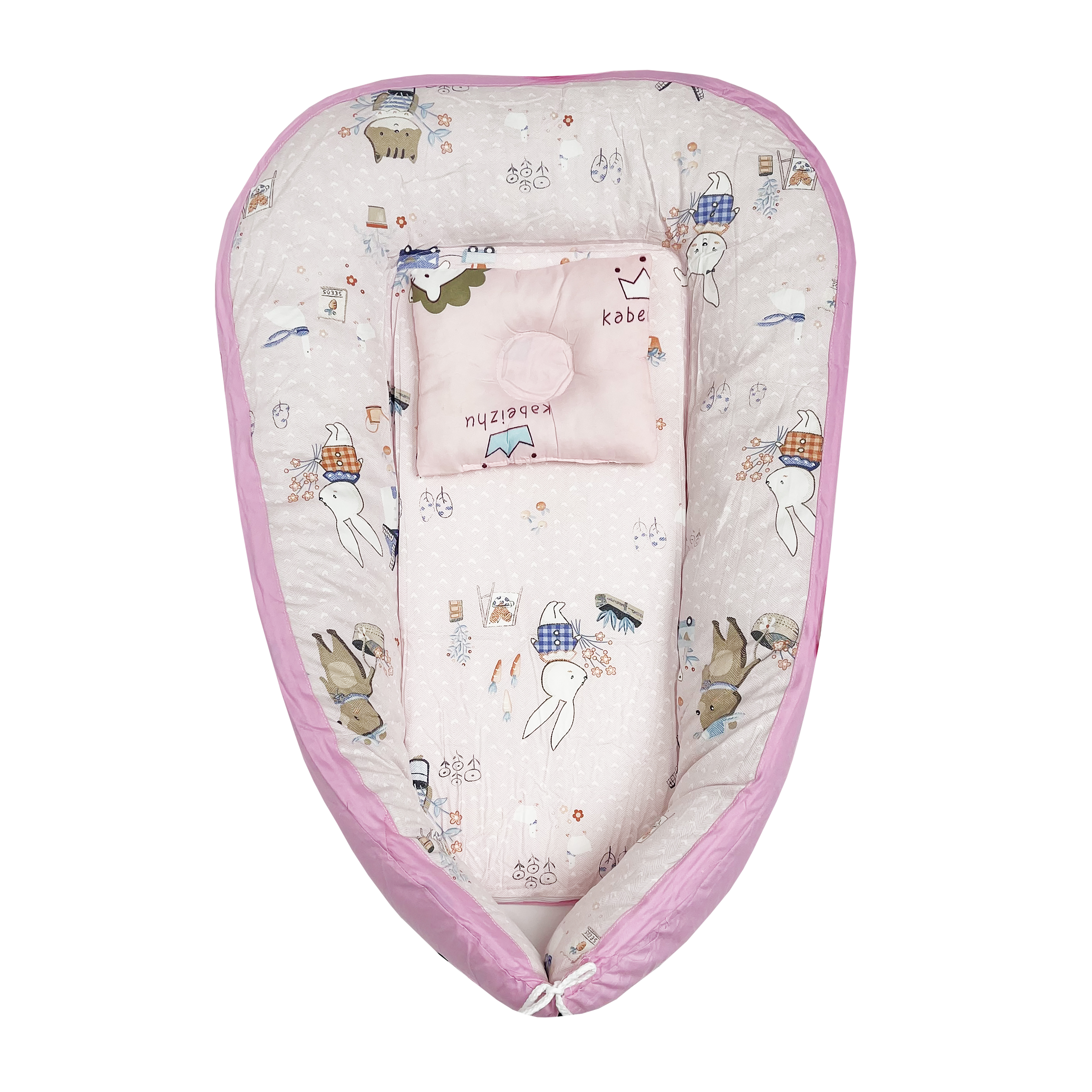 Lucky Baby Portable Co-Sleeper - Pink