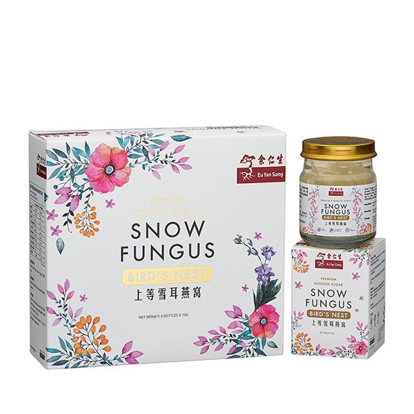 Eu Yan Sang Premium Snow Fungus with Bird	's Nest 70g x 6s