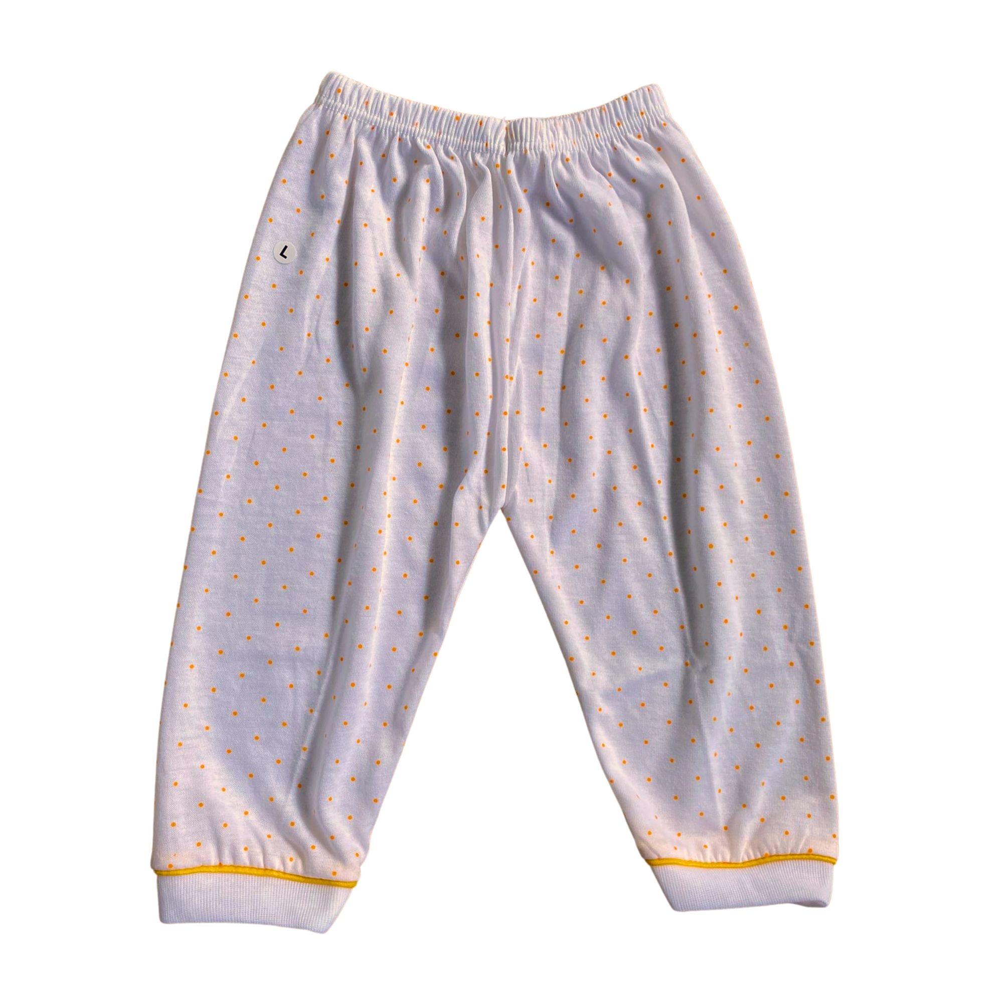 Power Kids Polka Dot Long Pants - Yellow