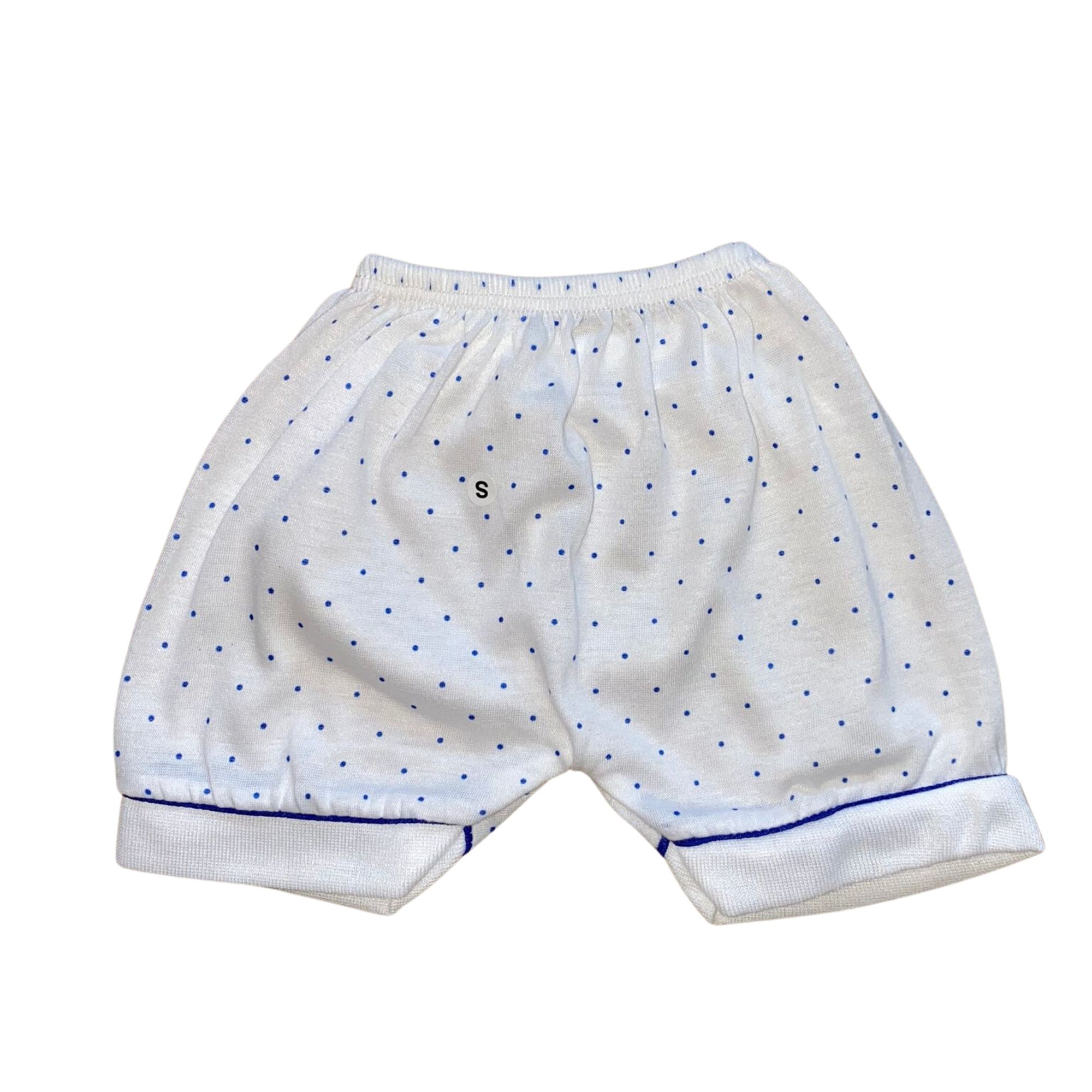 Power Kids Polka Dot Short Pants - Blue