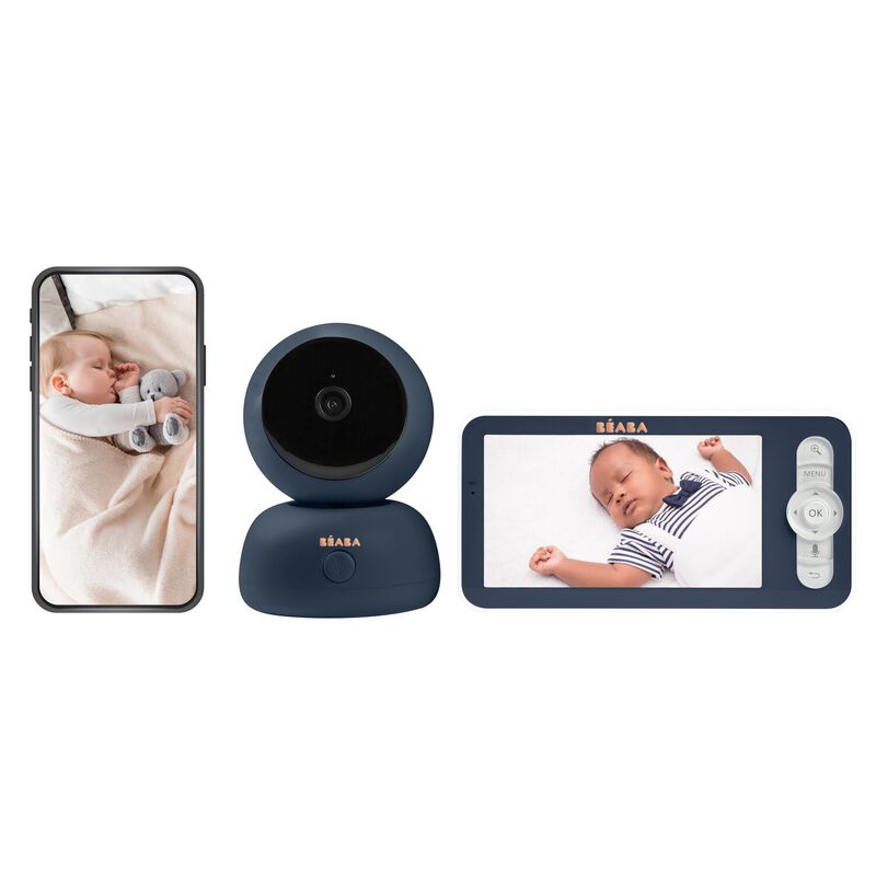 Beaba Zen Premium Video Baby Monitor - Night Blue