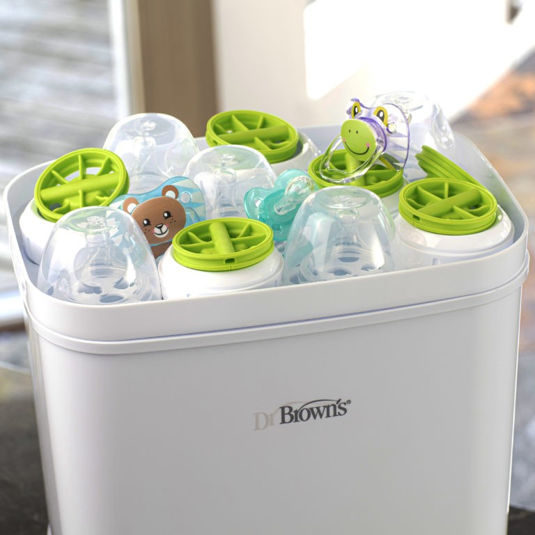 Dr Brown's Electric Sterilizer and Dryer with HEPA Air Filter + Bottle Bundle