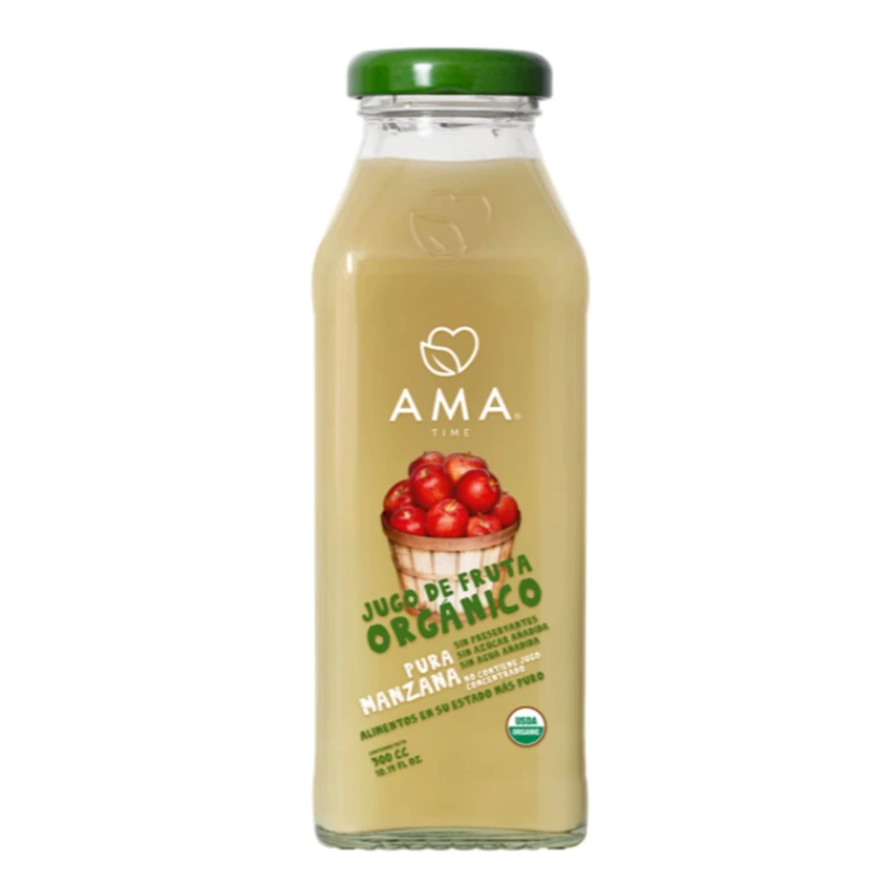 AMA Time Organic Apple Juice 300ml (Bundle of 2)