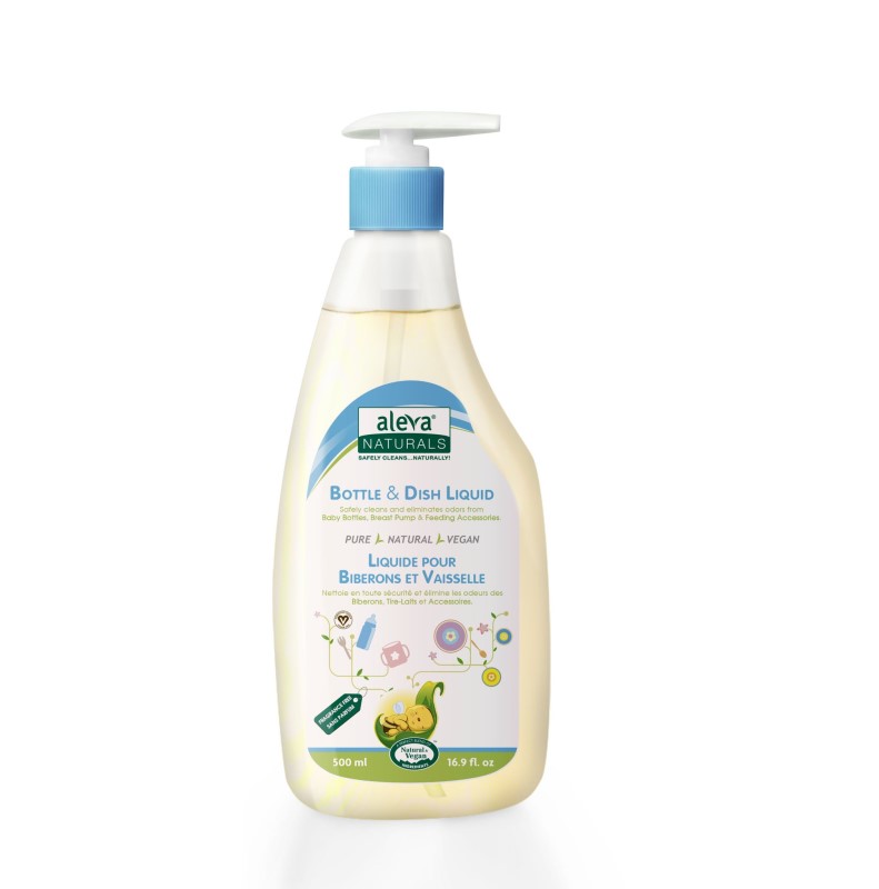 baby-fair Aleva Naturals Bottle & Dish Liquid Fragrance-Free (16.9 fl.oz/500ml)