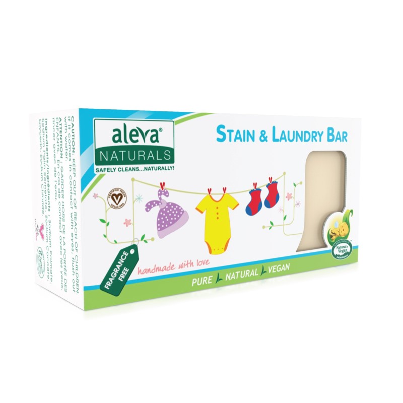 Aleva Naturals Stain & Laundry Bar (7.76 oz/220g)