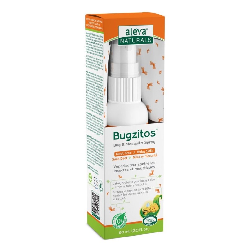 Aleva Naturals Bugzitos Skin Protectant Spray - Outdoor (60ml)
