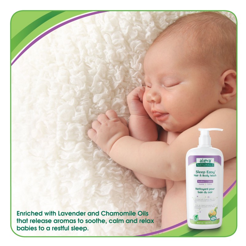 baby-fair Aleva Naturals Sleep Easy Hair & Body Wash (240ml)