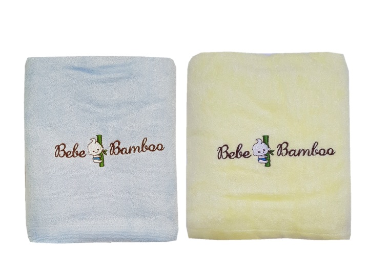 baby-fair Bebe Bamboo 100% Bamboo Adult/Large Size Bath Towels (Bundle of 2)