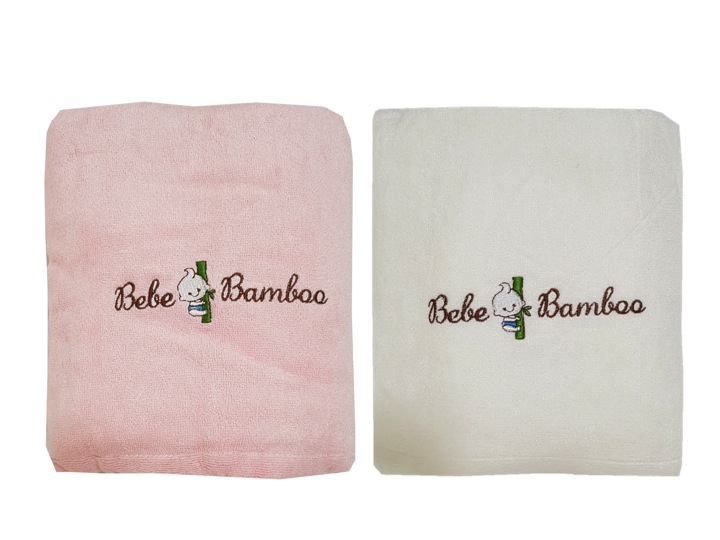 Bebe Bamboo 100% Bamboo Adult/Large Size Bath Towels (Buy 1 Get 1 Free)