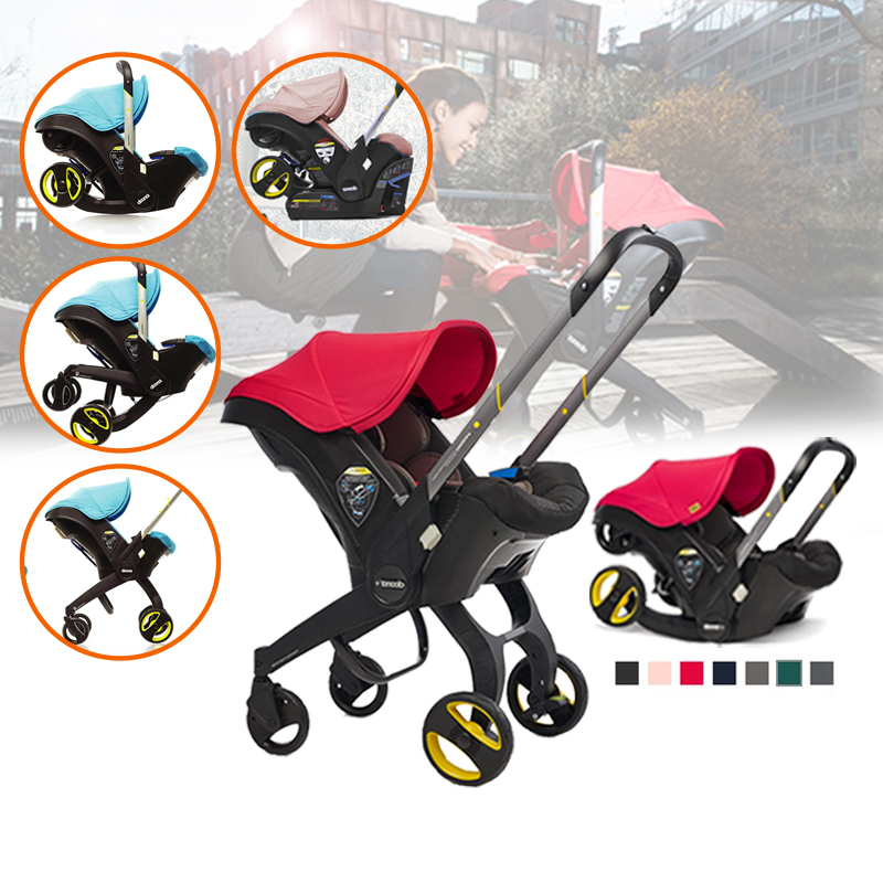 baby-fair (PREORDER) The Doona CONVERTIBLE Carseat Stroller! + Delivery + Infant Insert + Head Support + Canopy + Seat Protector