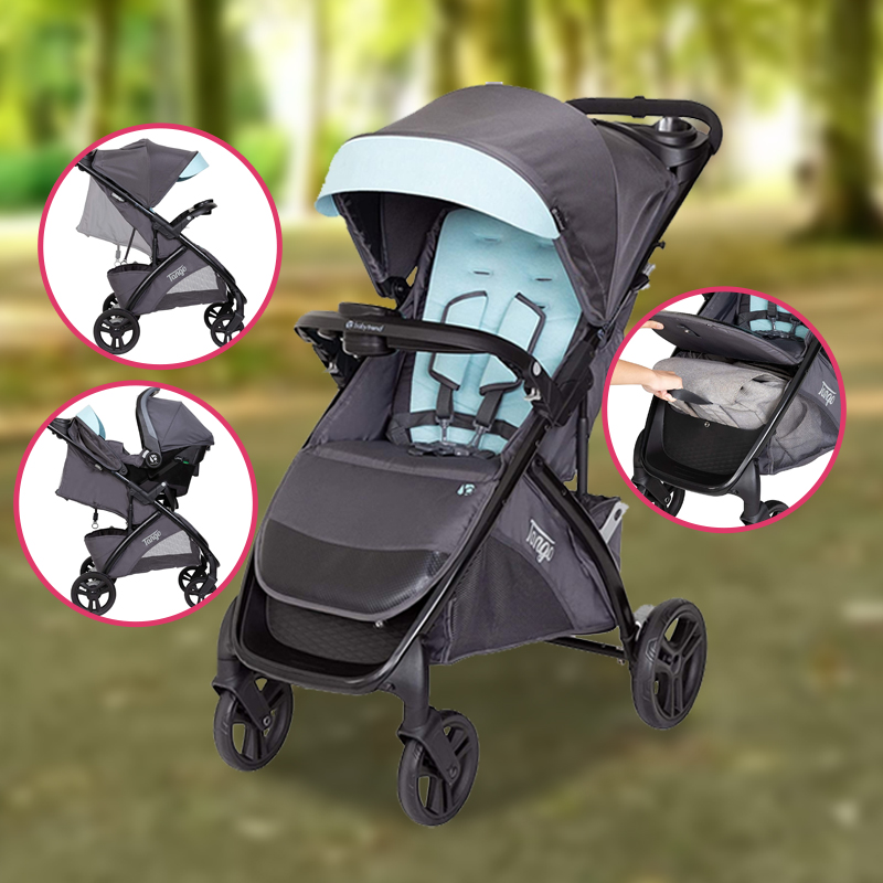 Baby Trend Tango Stroller (Blue Mist)