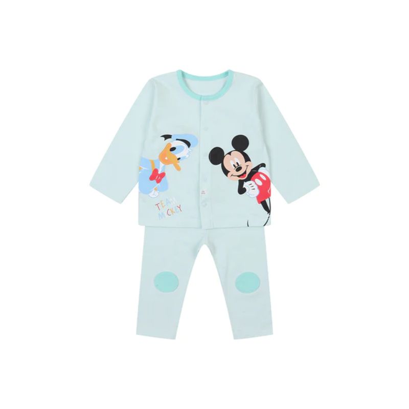 (Buy 3 1 Free) Agabang x Disney Baby Mickey Friends Pyjamas (Mint)