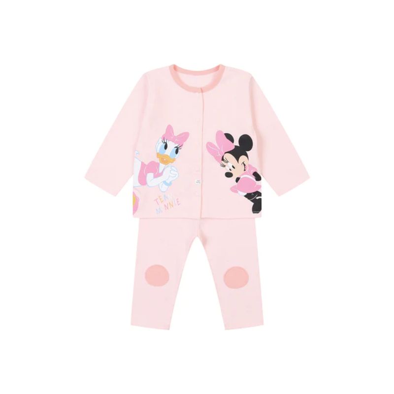 (Buy 3 1 Free) Agabang x Disney Baby Minnie Friends Pyjamas (Pink)