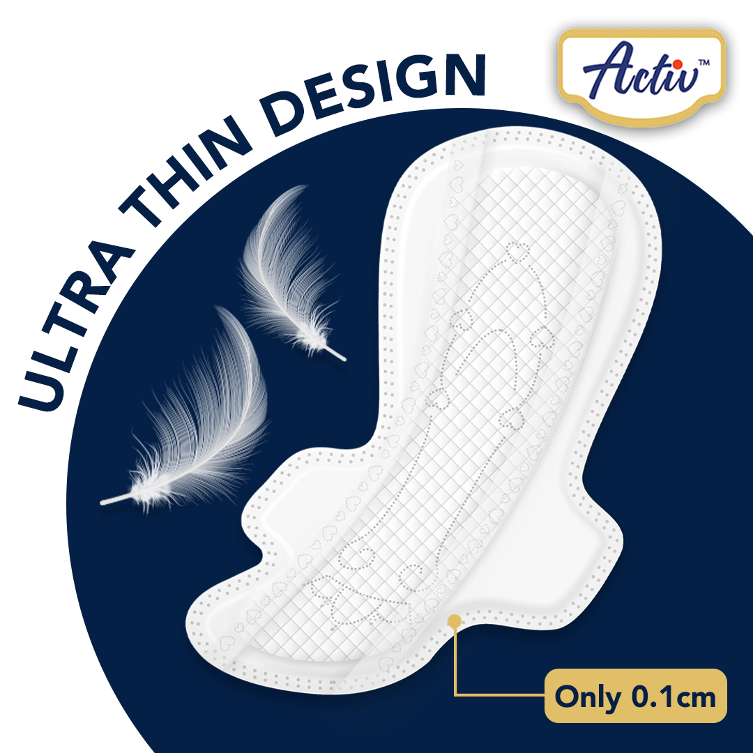 Activ Active Ultra-Thin Sanitary Pad / Pantyliner