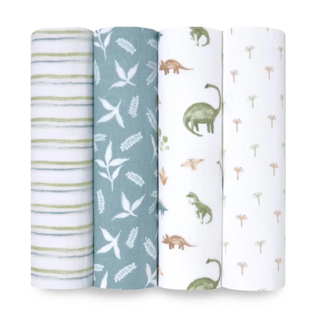 Aden + Anais Muslin Swaddle 4pk - Assorted Designs
