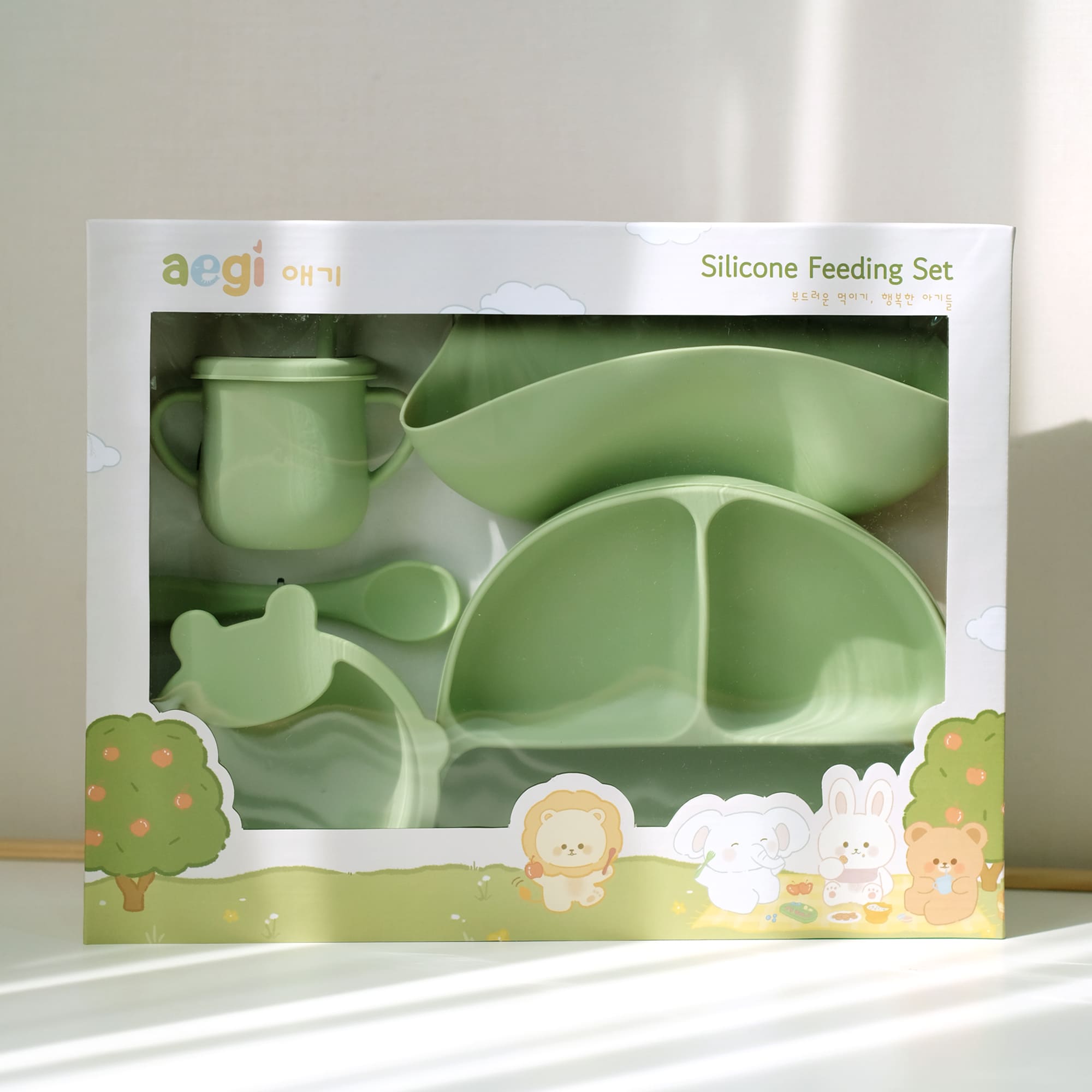 AEGI Silicone Feeding Set 6 in 1