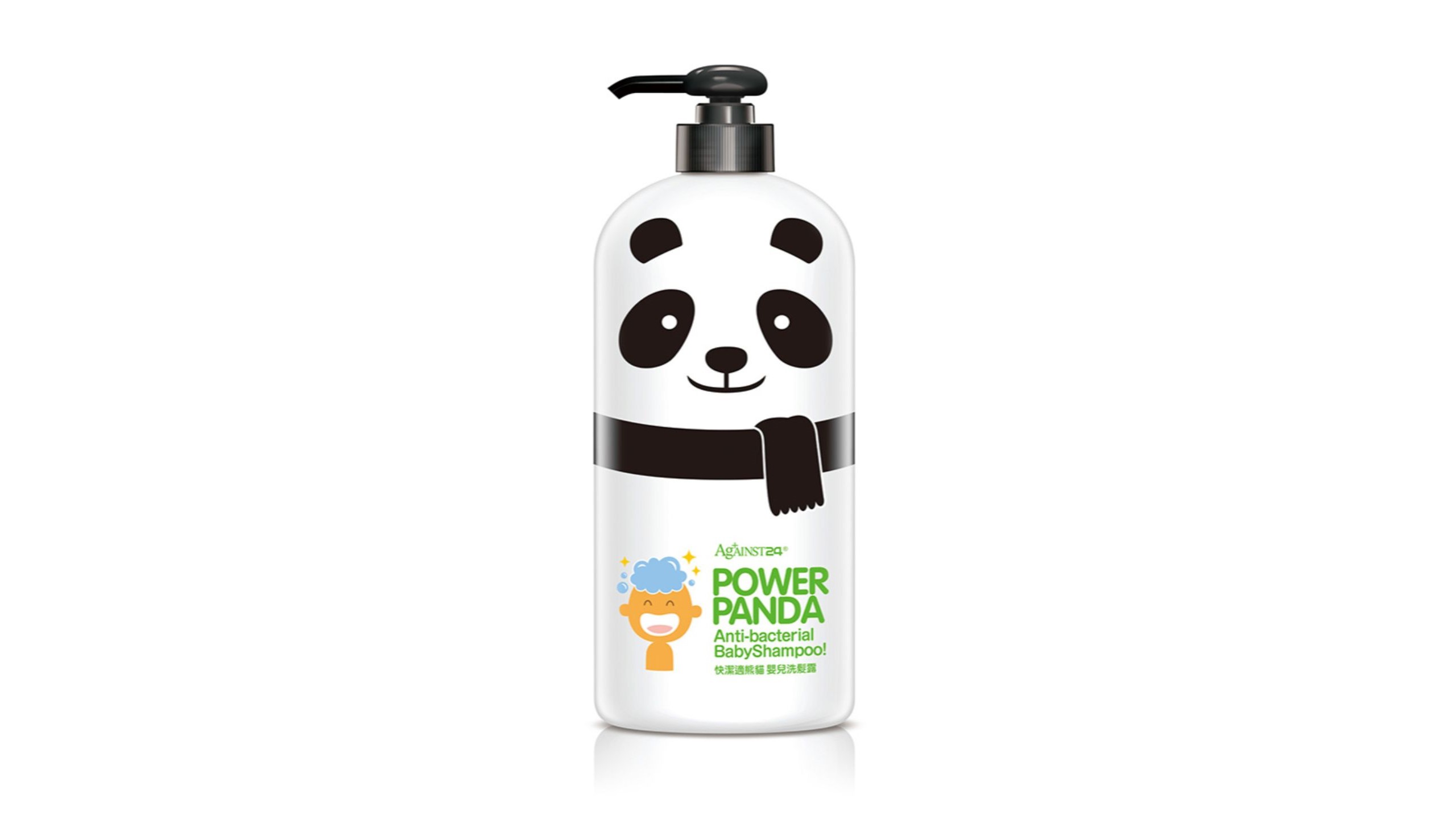 Against24 Power Panda Anti-Bacterial Baby Shampoo 650ml