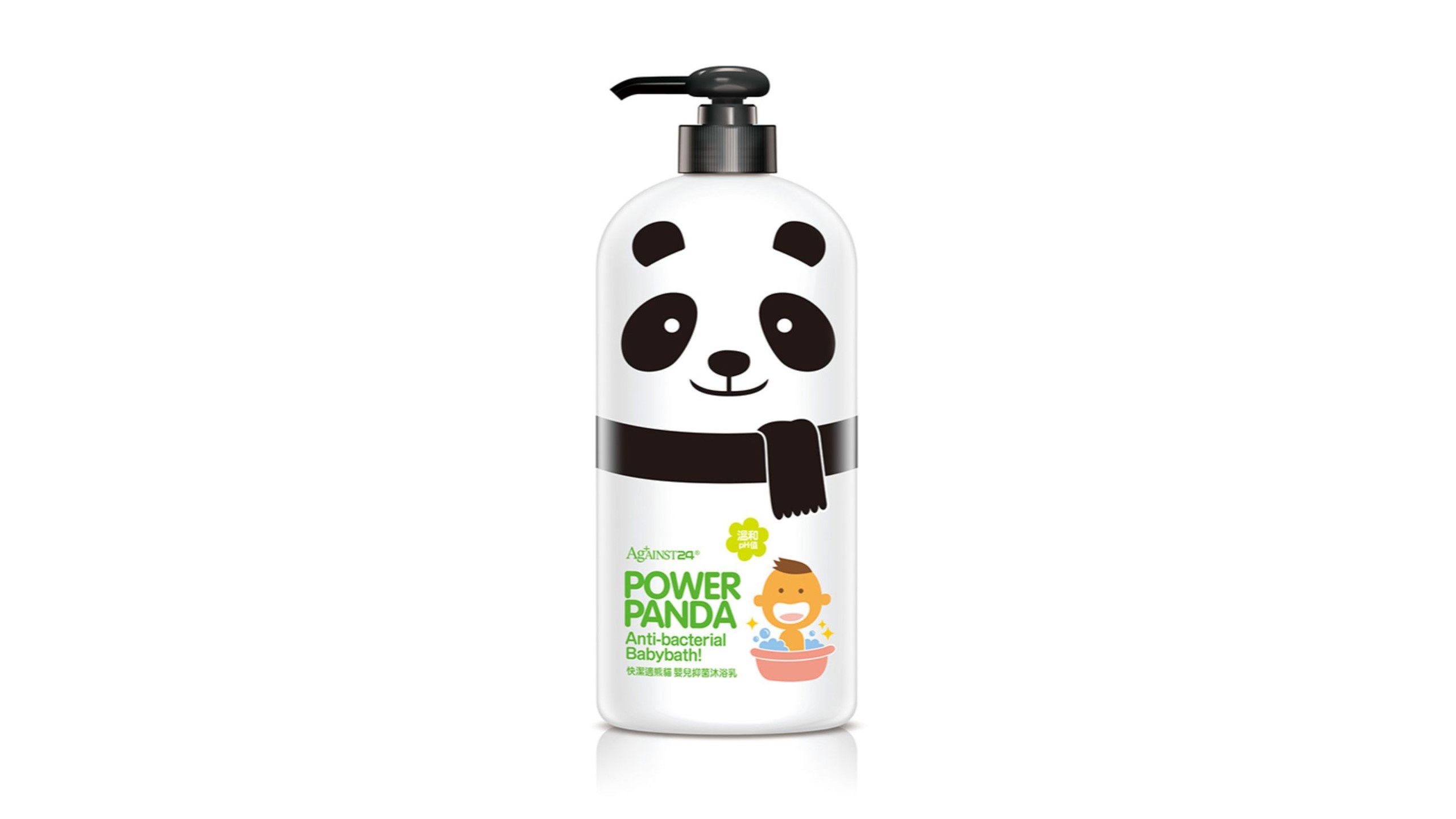 baby-fair Against24 Power Panda Anti-Bacterial Babybath 650ml
