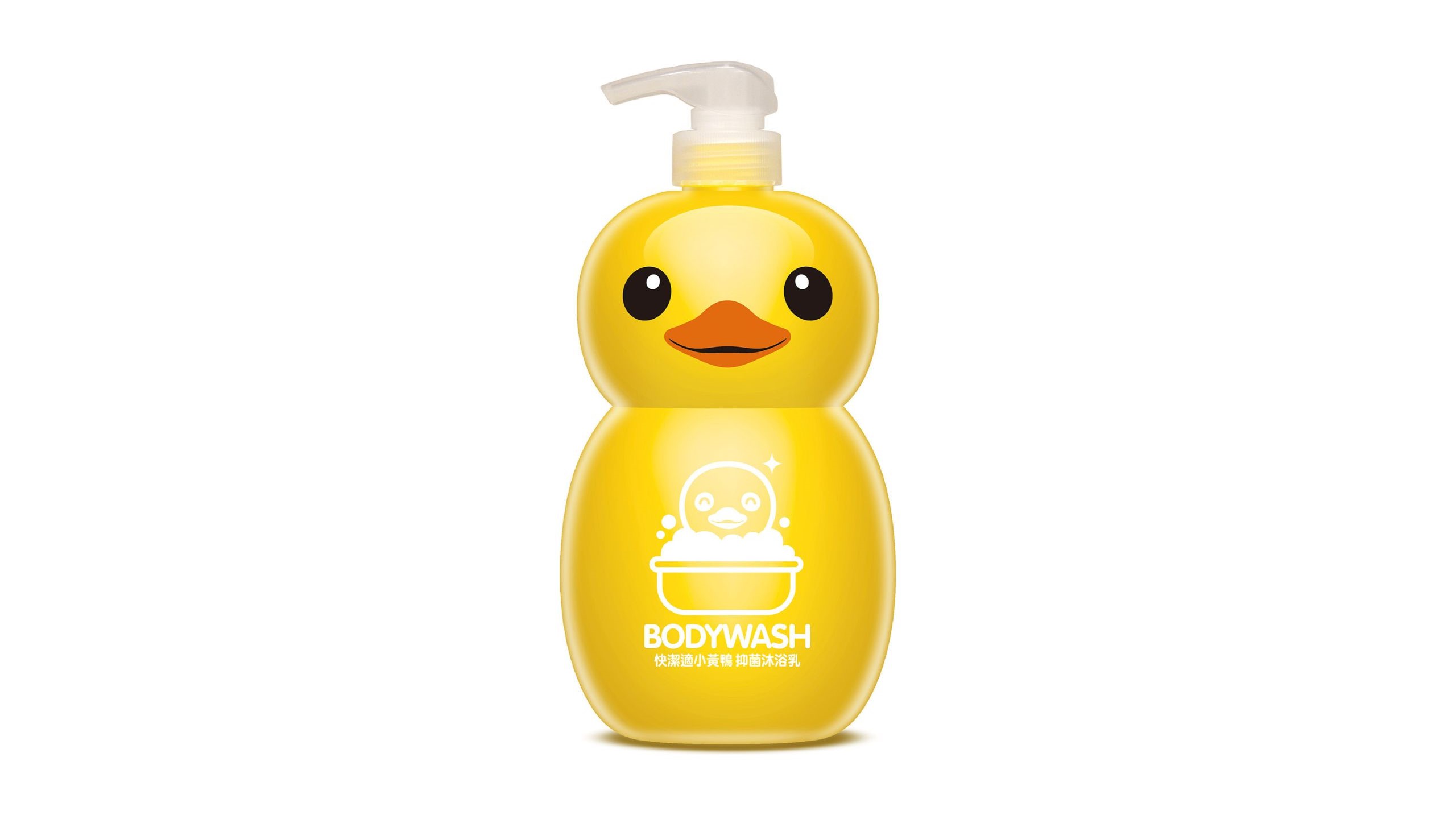 baby-fair Against24 Rubber Duck Anti-Bacterial Body Wash 1L