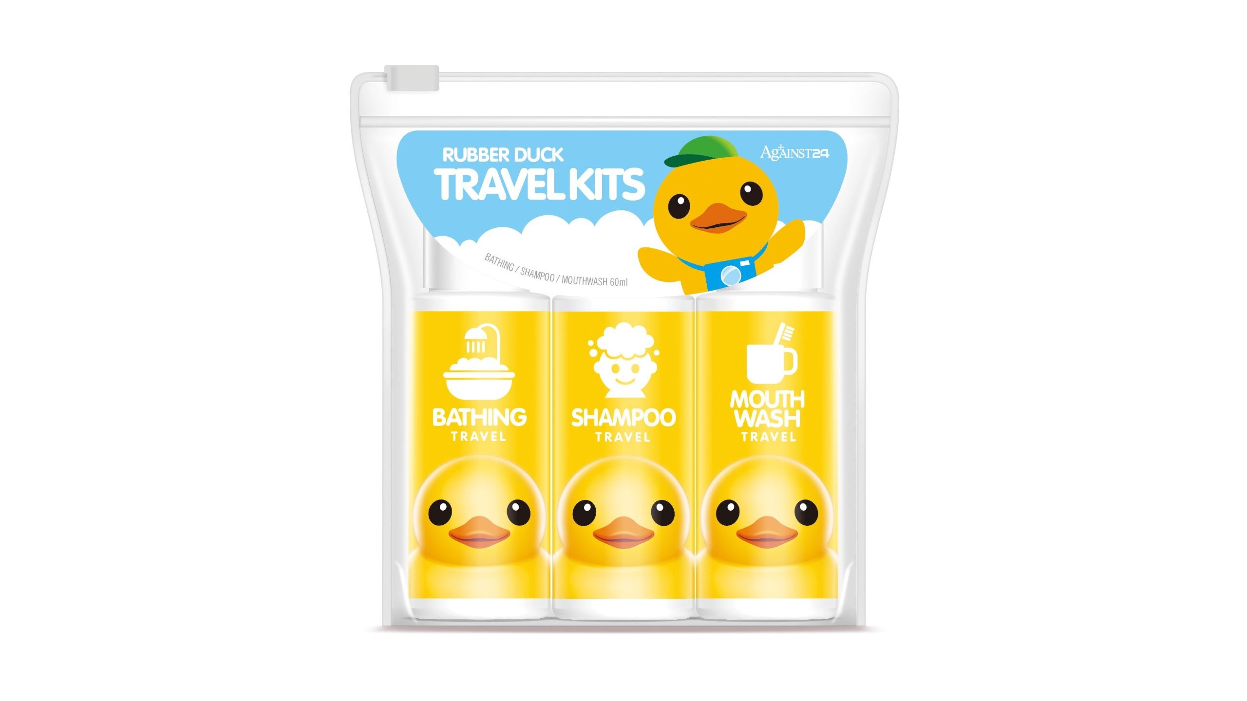 Against24 Rubber Duck Travel Kits 180ml