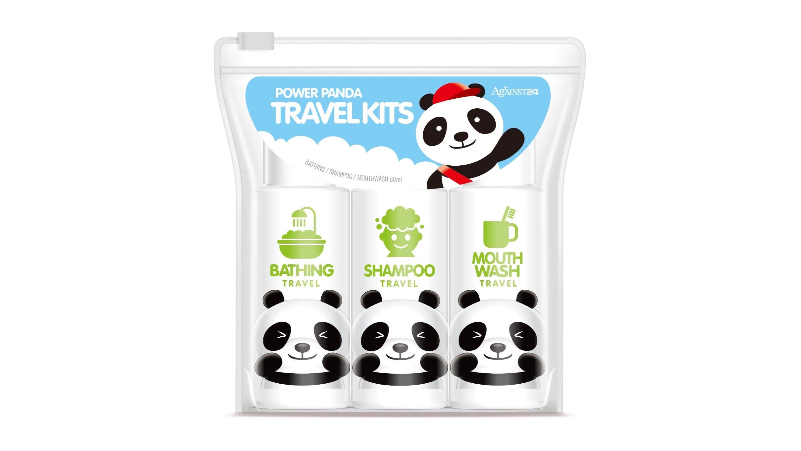 baby-fair Against24 Power Panda Travel Kit 180ml