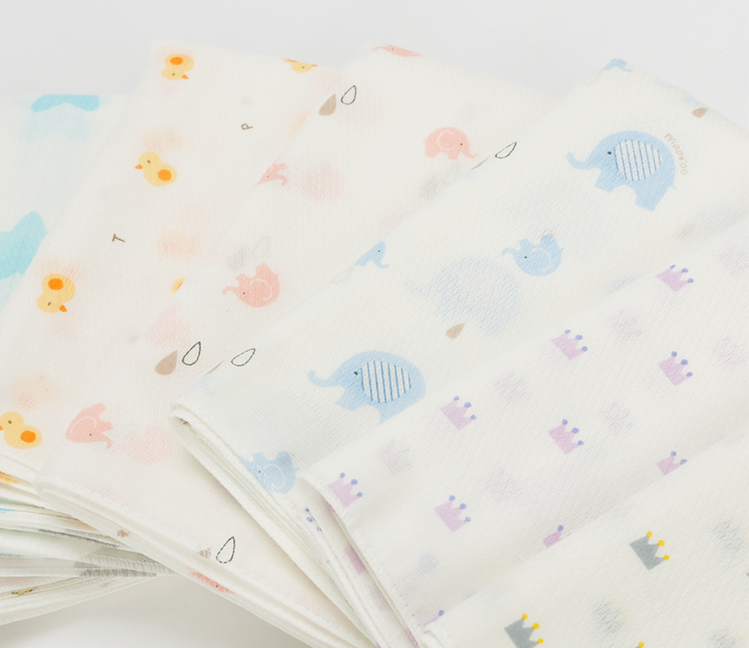baby-fair Mooroo Cotton Swaddle / Towel (Bundle of 3 Pcs)