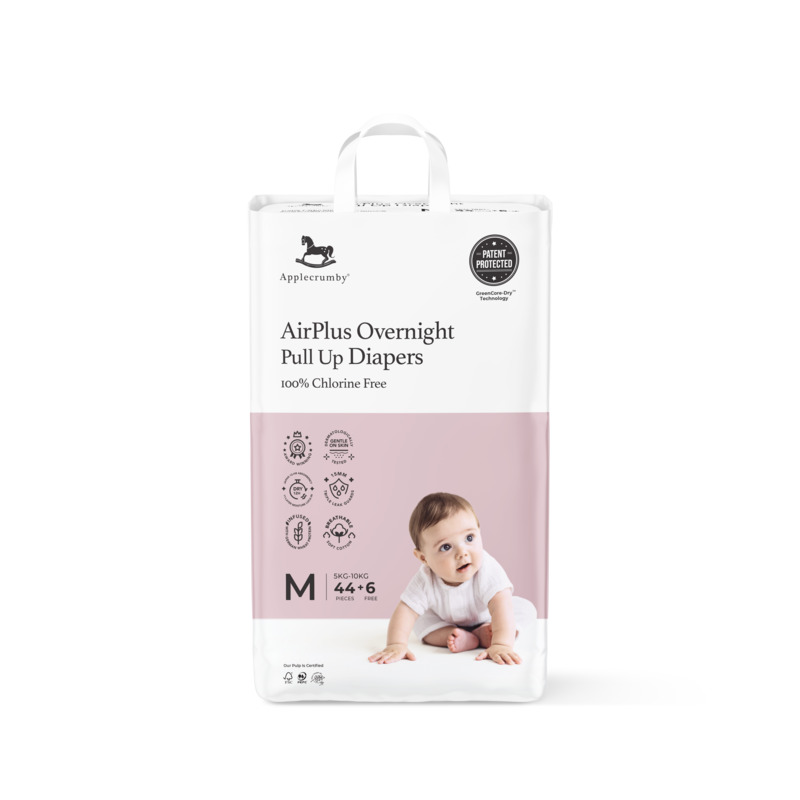 Applecrumby AirPlus Overnight Mega-Pull Up Diapers