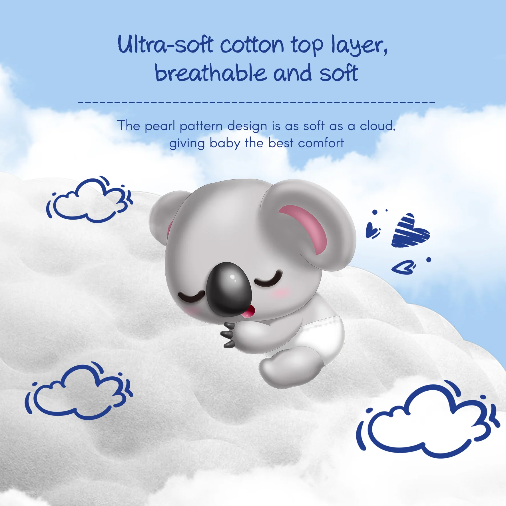 [Tape] Aiwibi Newborn Baby Tape Diapers (22pcs)