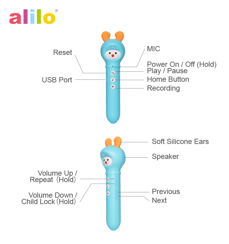 Alilo Early Educational Talking Pen (English / Chinese Version)