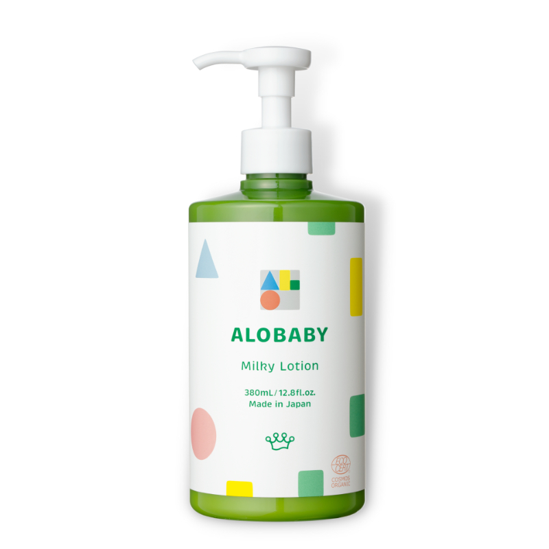 Alobaby Signature Milky Lotion Big Bottle (380ml)