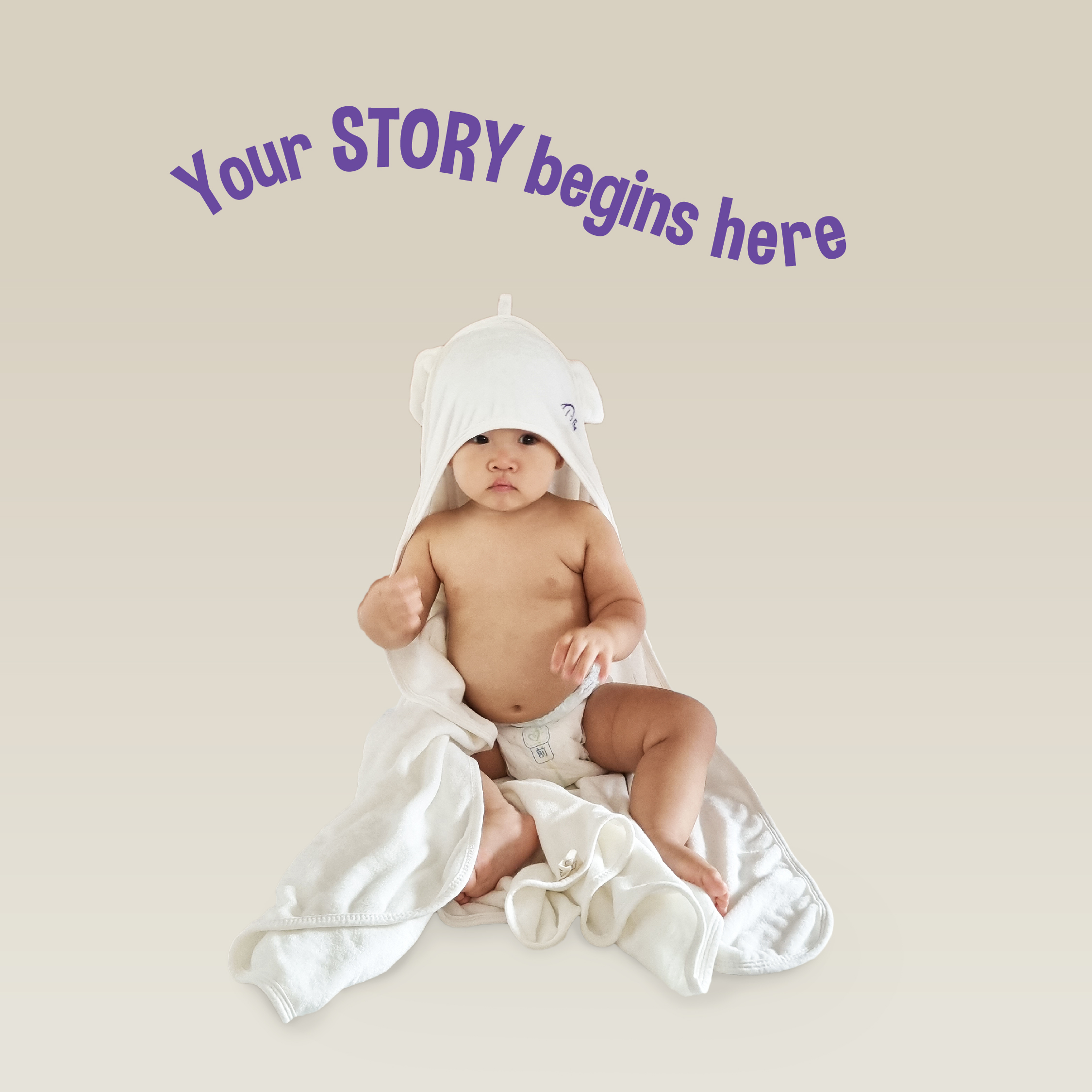 (Bundle of 6 *Choose colours on site) The Cotton Tale 100% Organic Bamboo Bunny Hooded Towel and Mitt Set (100cm x 100cm)