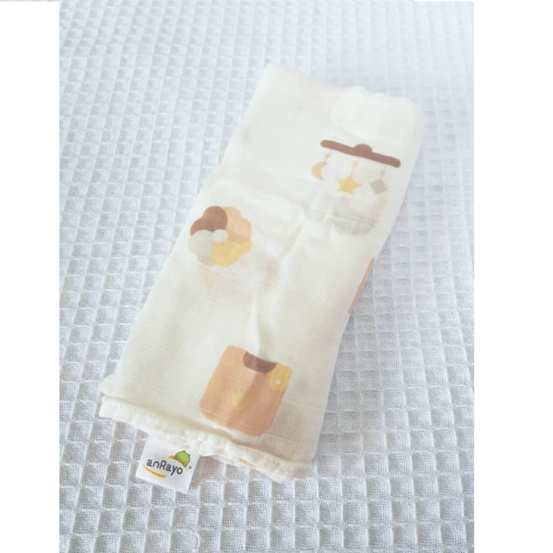 Anrayo Bamboo Fibre Swaddle Blanket (Assorted Design)