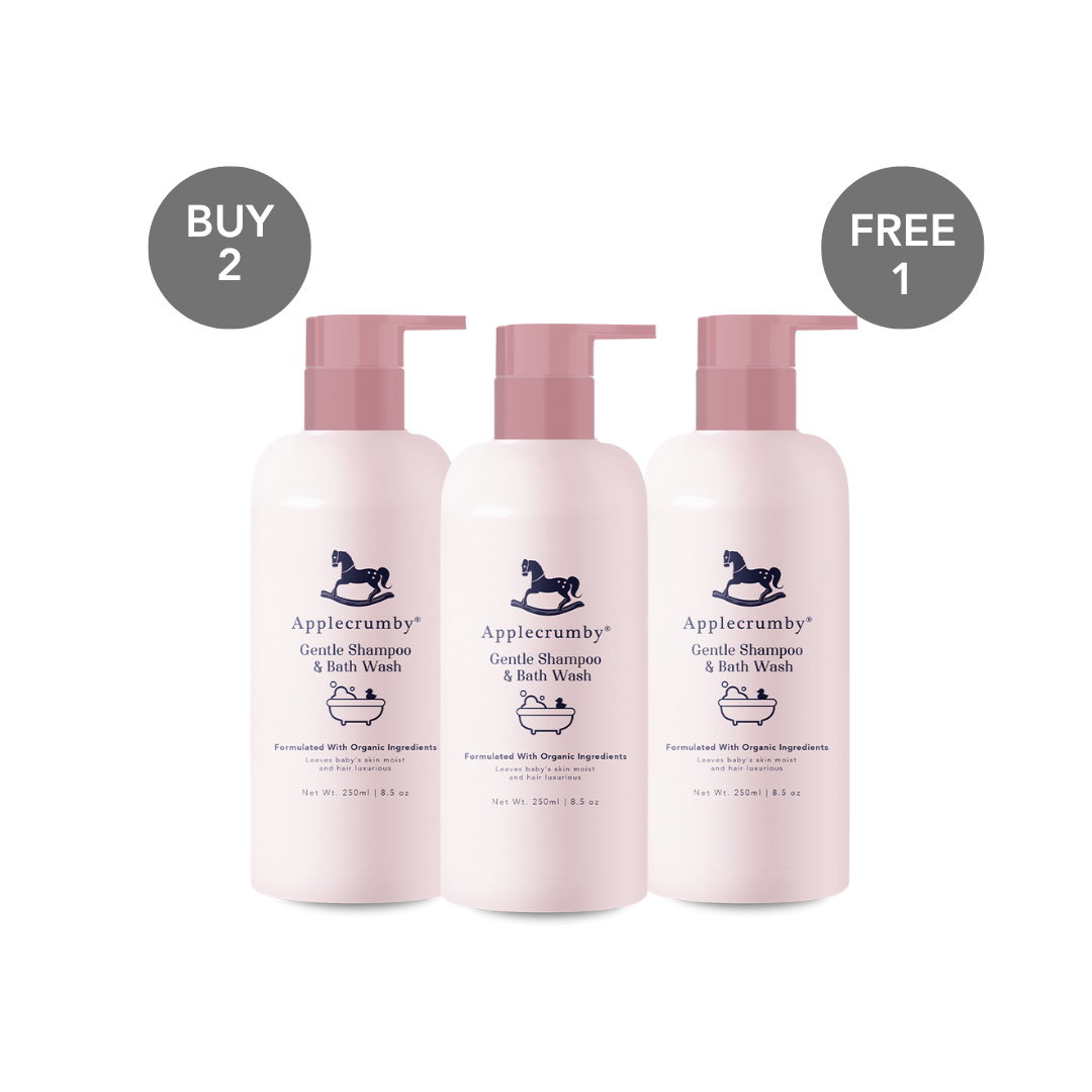 Applecrumby Baby Essentials Buy 2 Free 1 Bundle