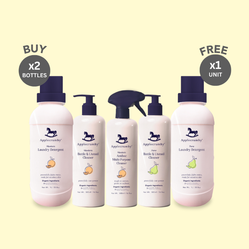 BUY 2 FREE 1 - Applecrumby Skincare & Cleaning Range