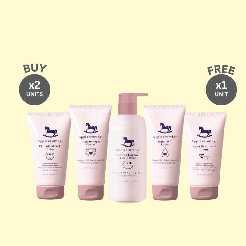 BUY 2 FREE 1 - Applecrumby Skincare & Cleaning Range