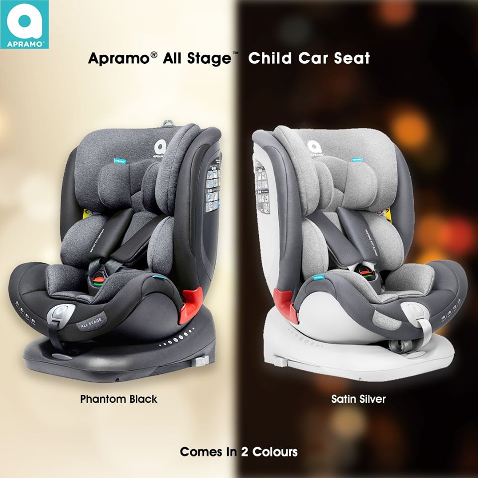 Apramo All Stage Child Carseat FREE Seat Protector (Worth $25.90)