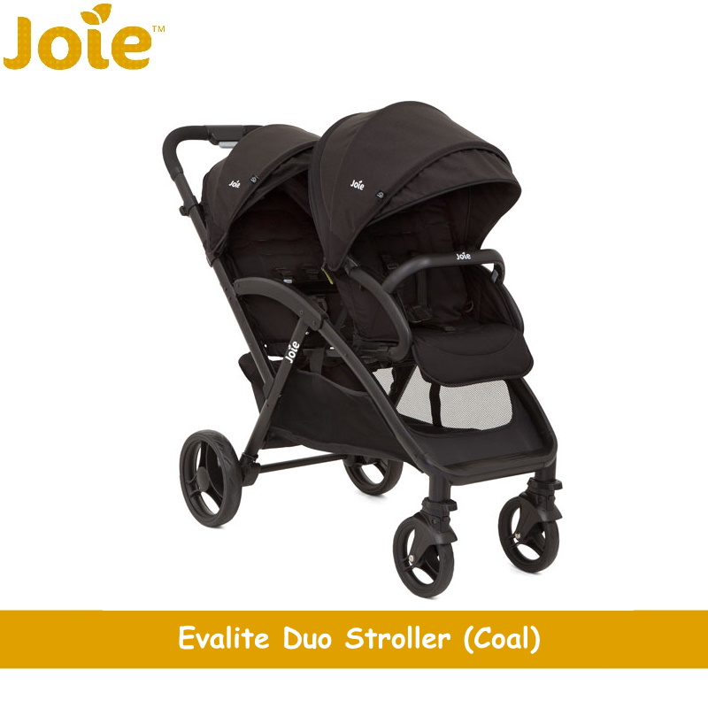 Joie Evalite Duo Stroller Coal + Free 1 Year Warranty